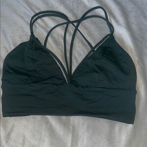 Lululemon Athletica Black Strappy Bra